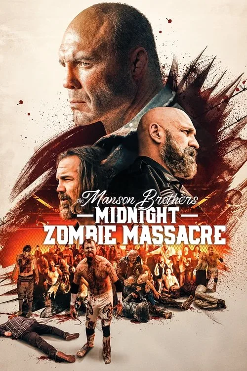 The Manson Brothers Midnight Zombie Massacre poster